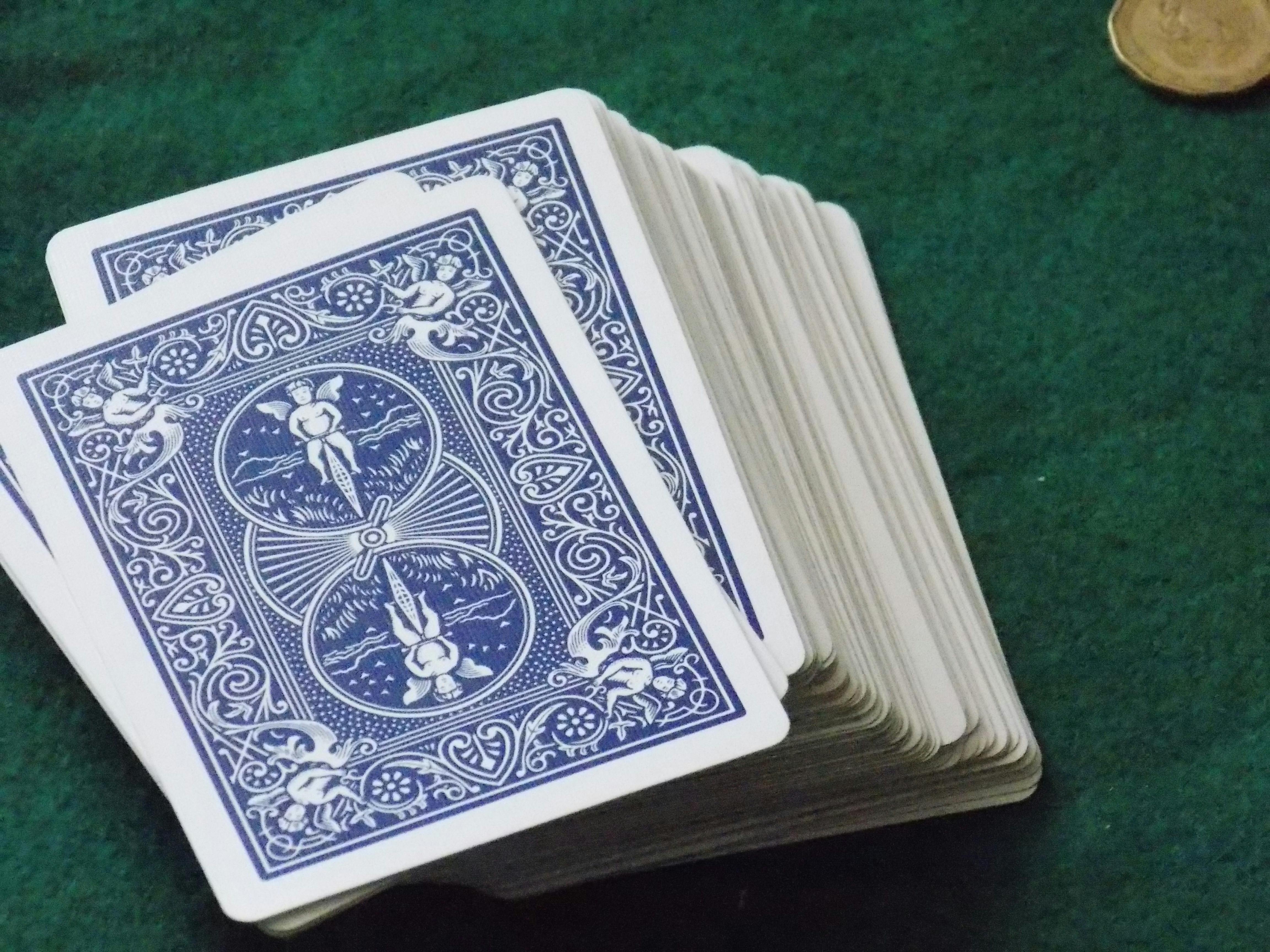 Stack of cards