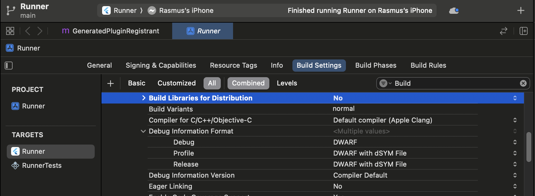 Xcode workaround